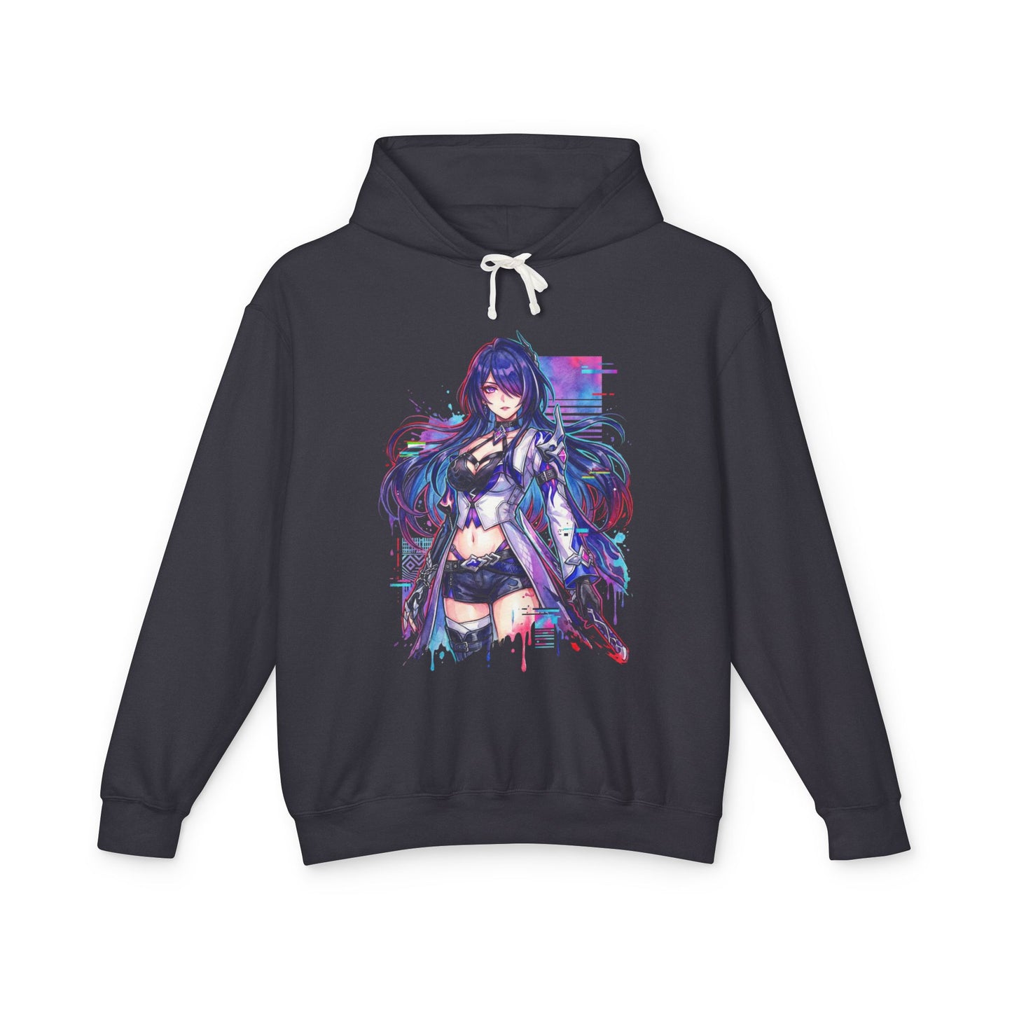 Acheron HSR Galaxy Ranger Black Red Coat Melancholic Icon Unisex Premium Hoodie