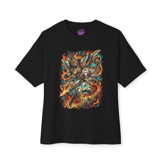 Firefly Honkai Star Rail: Stellaron Hunter SAM Mech Premium Oversized Unisex T-Shirt