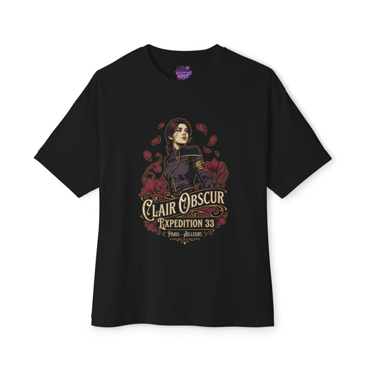 Clair Obscur: Red Petal Streetwear Masterpiece Premium Oversized Unisex T-Shirt
