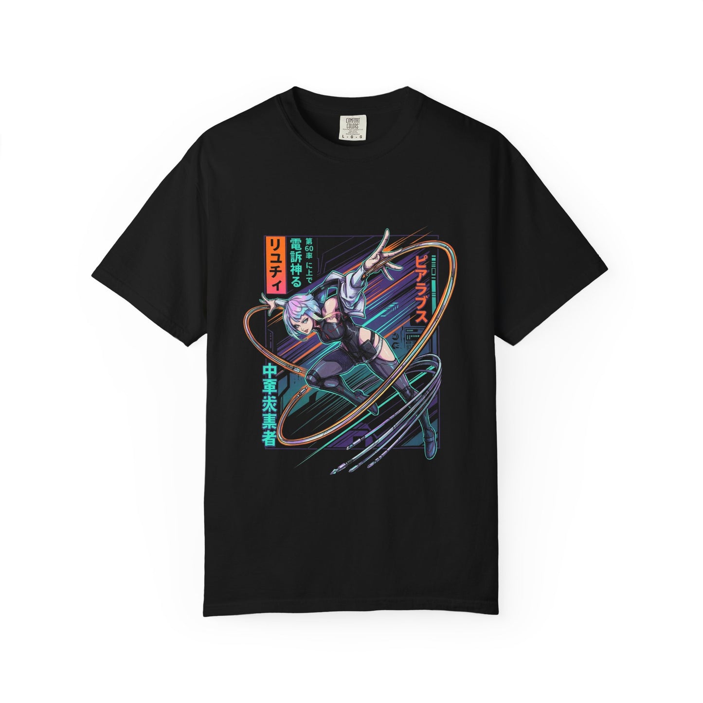 Lucy Guilty Gear: Night City Netrunner Guest Character Premium T-Shirt