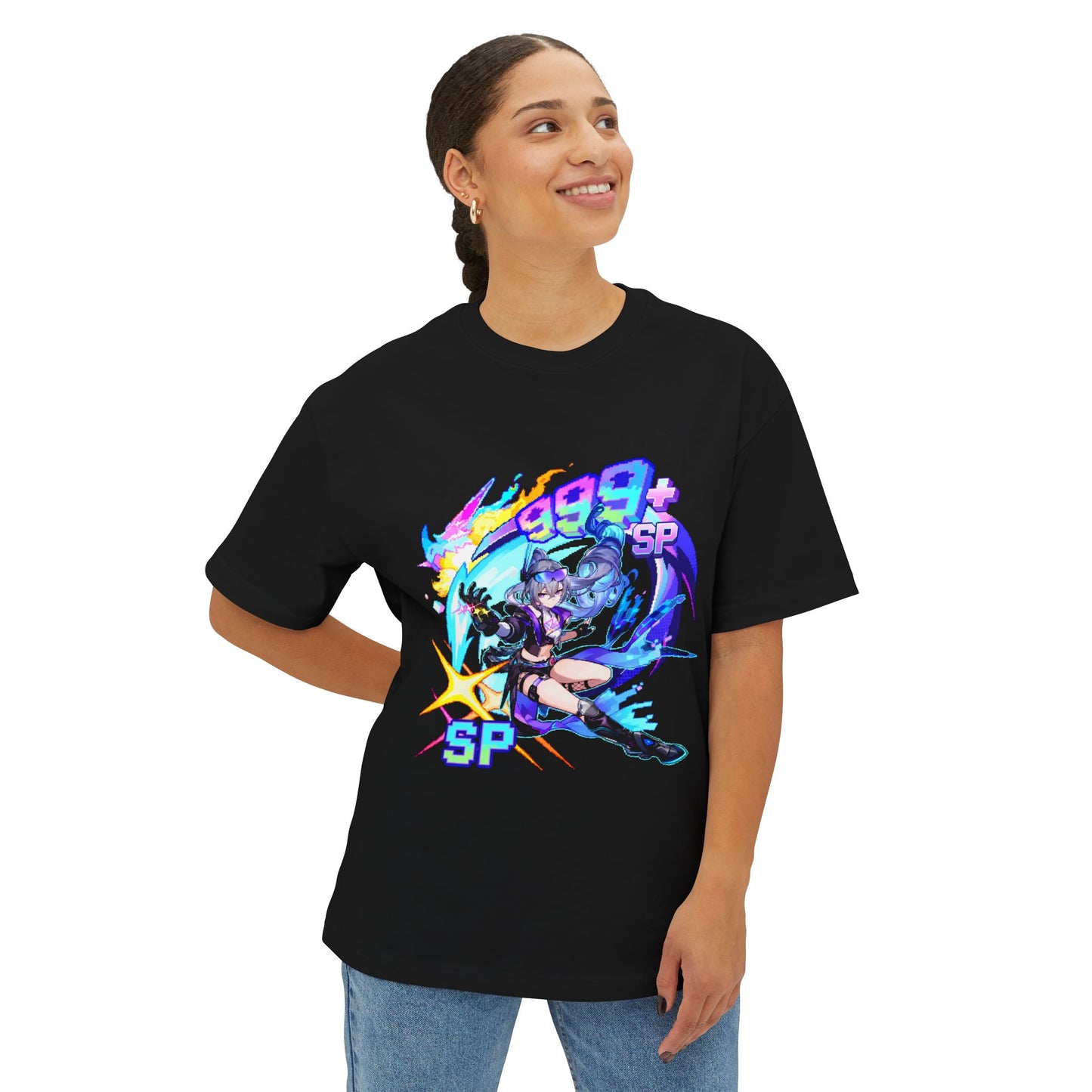 Silver Wolf Level 999: Punklorde Prodigy Premium Oversized Unisex T-Shirt