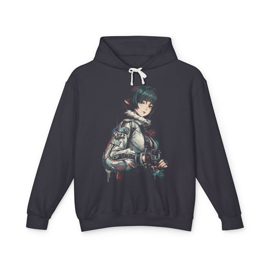 Jane Doe ZZZ Fanged Metal Build Unisex Premium Hoodie
