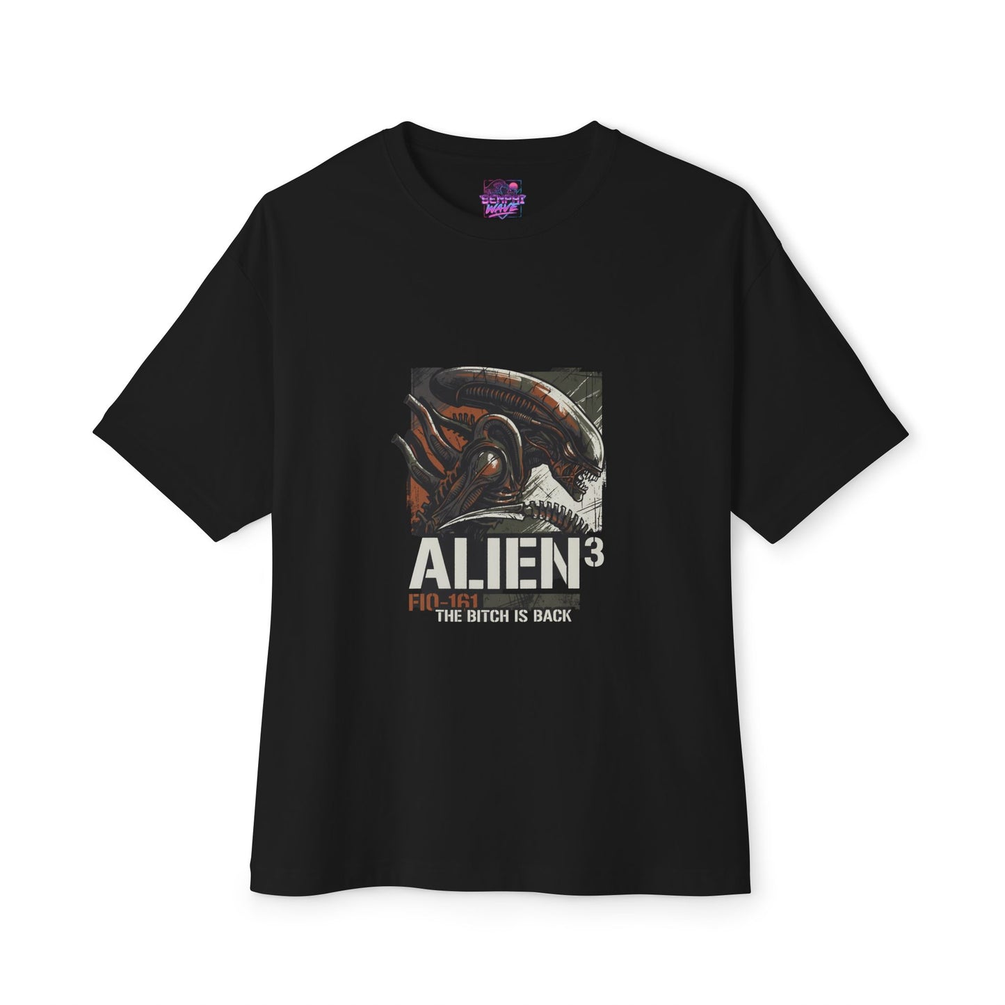 Xenomorph Alien: Elongated Skull Acid Blood Beast Premium Oversized Unisex T-Shirt