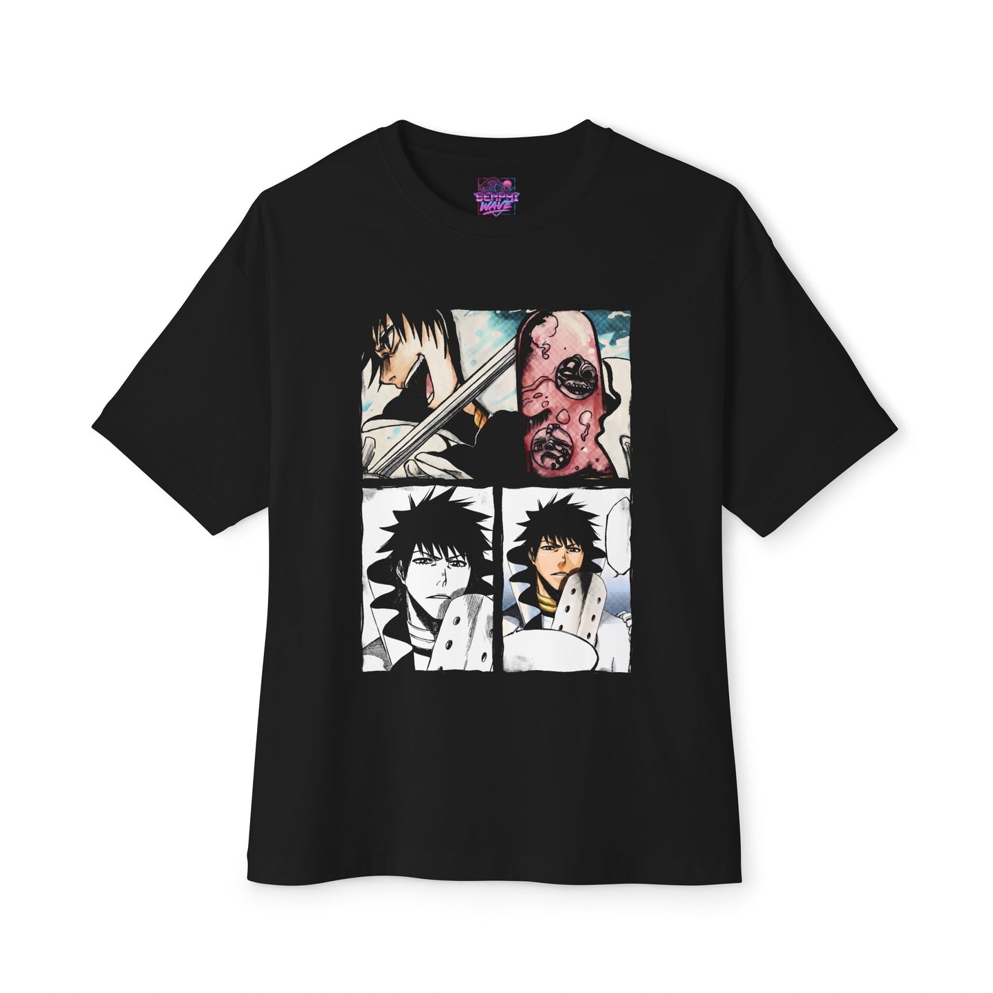 Hollow Bleach Anime Hero Character Graphic Tee - Oversized Premium Tee