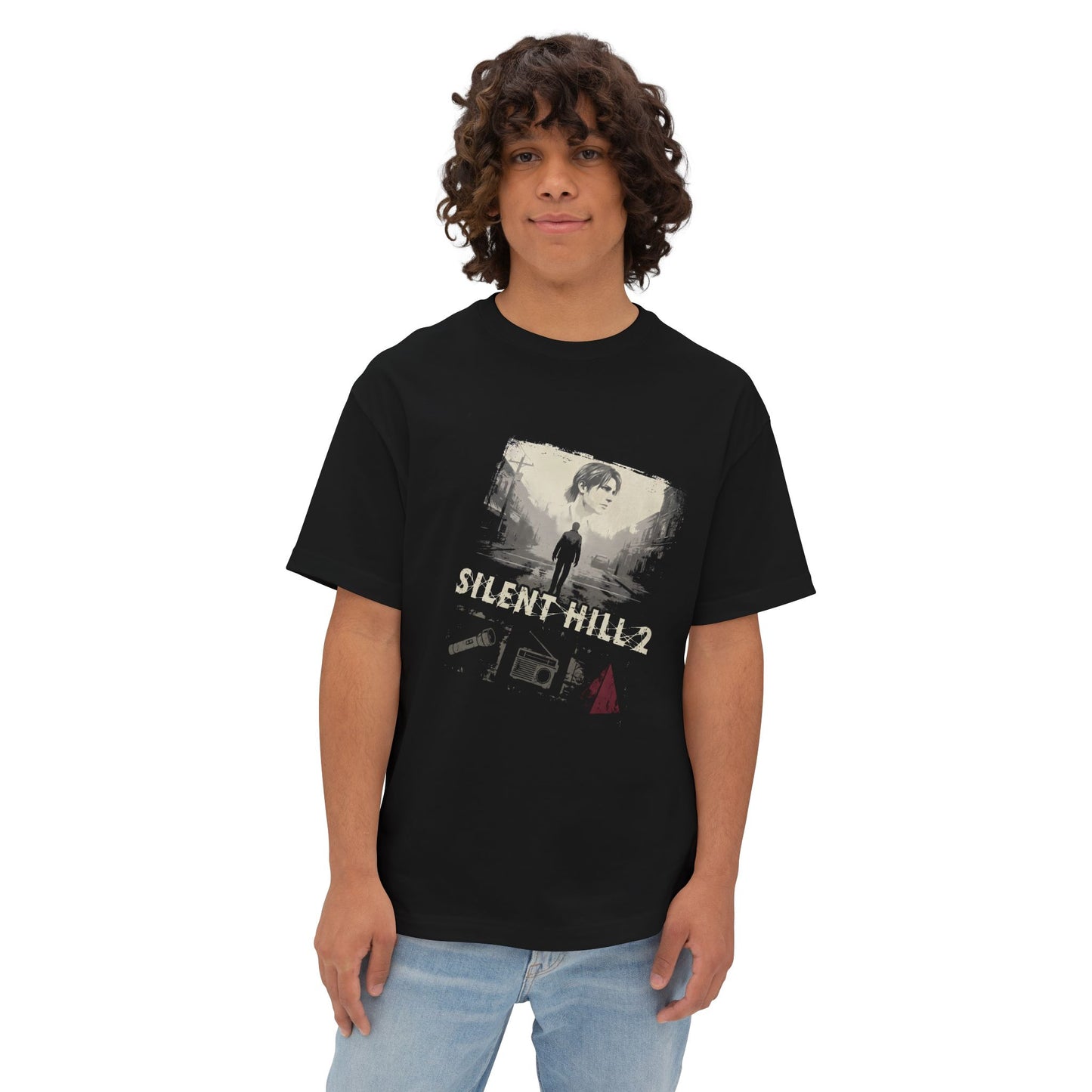Silent Hill 2: Restless Dreams Pyramid Head Premium Oversized Unisex T-Shirt