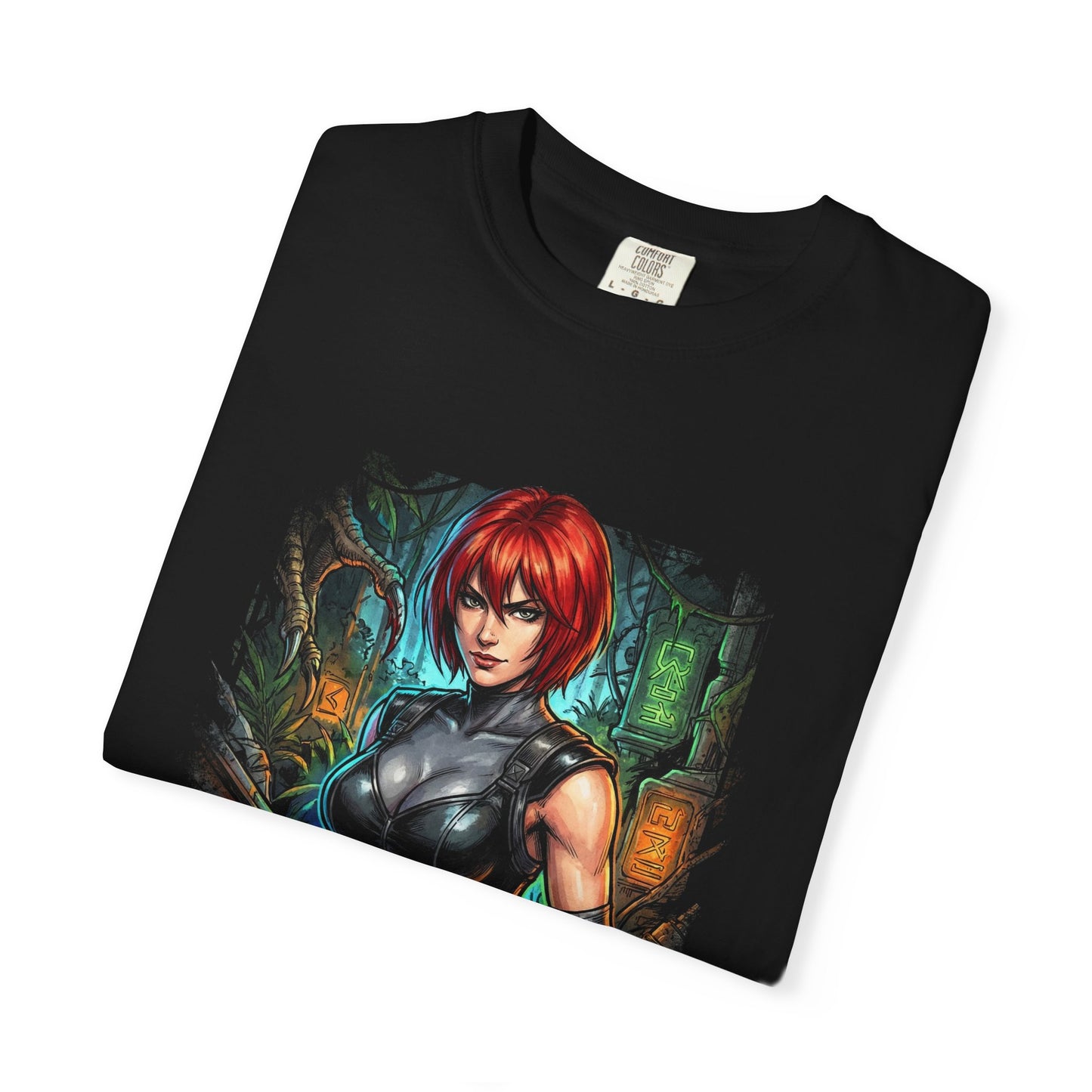 Dino Crisis Regina Survival Horror Heroine Design Premium T-Shirt