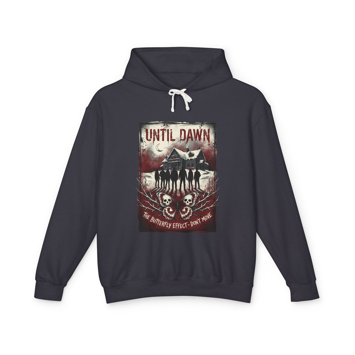 Until Dawn Remake Group Silhouette – 8 Friends Choices Matter Vibes Unisex Premium Hoodie