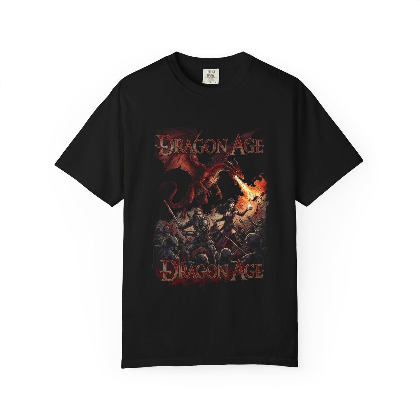 Dragon Age Origins: Grey Wardens Stand Against the Blight Premium T-Shirt