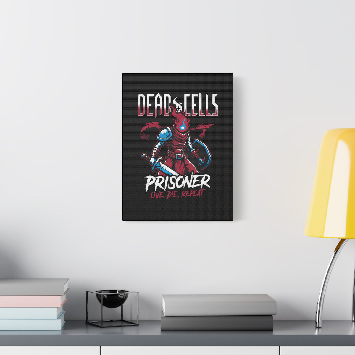 Dead Cells Prisoner Live Die Repeat Canvas Print