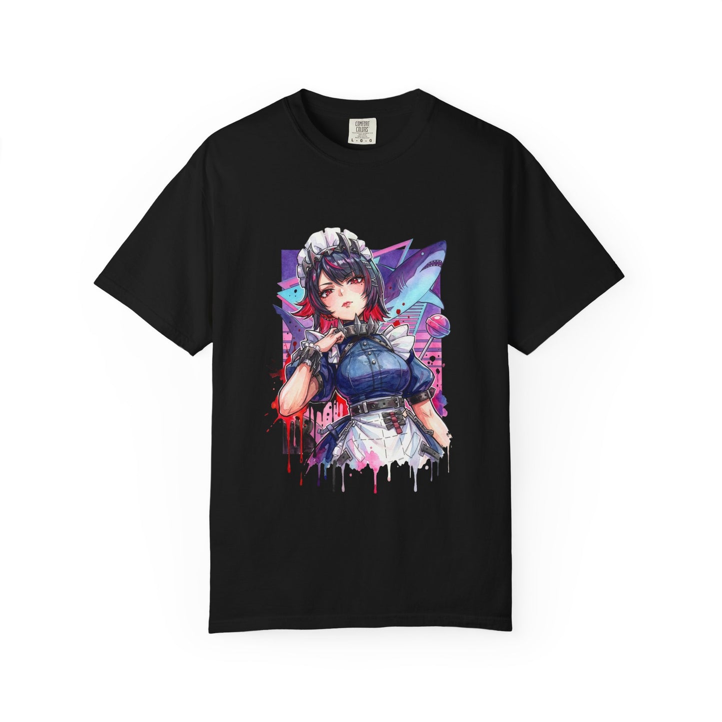Zenless Zone Zero Ellen Joe S-Rank Ice Attack Maid Design Premium T-Shirt