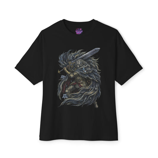 Blaidd the Half Wolf Armored Wolf Warrior Premium Oversized Unisex T-Shirt