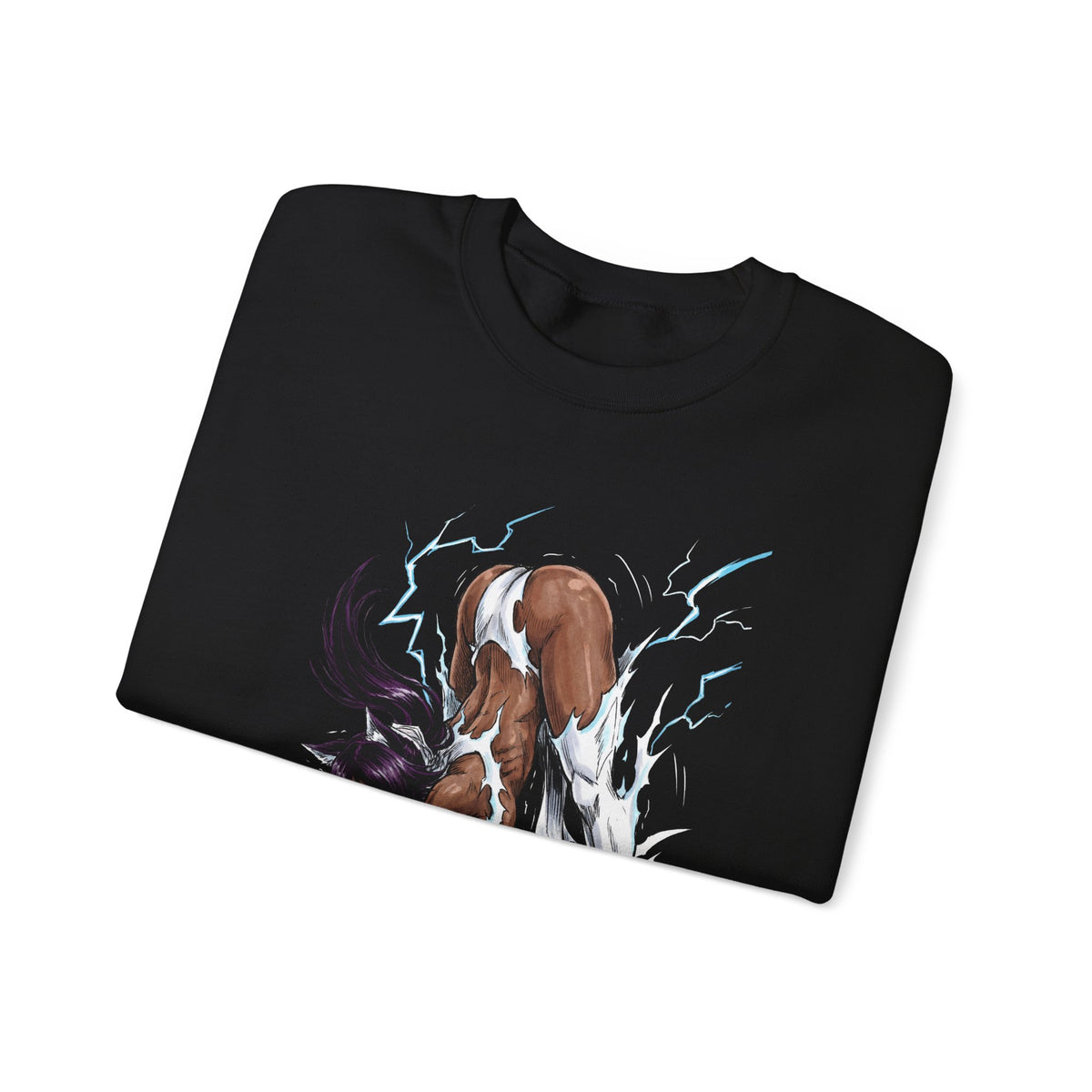 Bleach Yoruichi Shihouin Flash Goddess Martial Arts Master Crewneck Sweatshirt