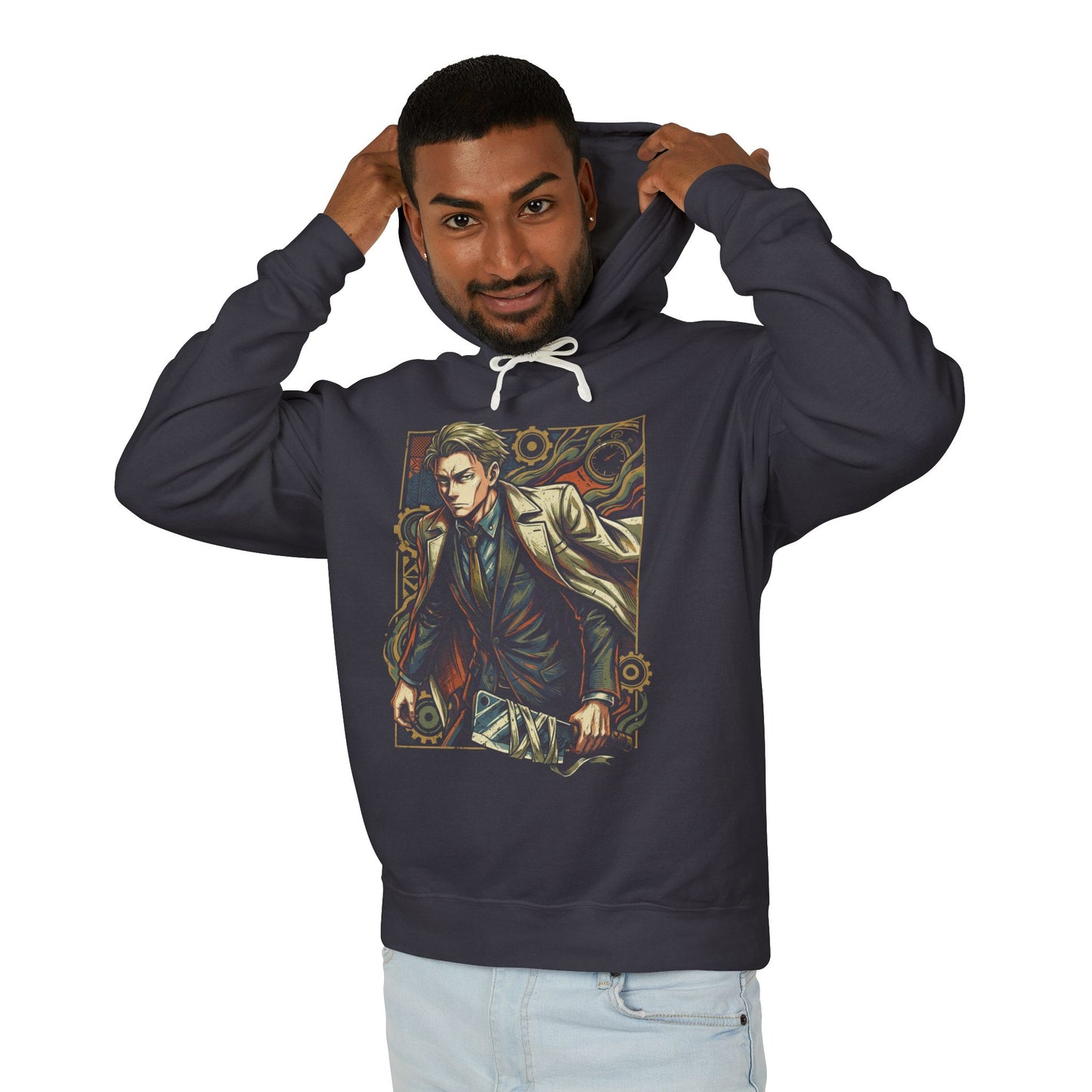 Kento Nanami JJK Stoic Reliable Mentor Icon Unisex Premium Hoodie