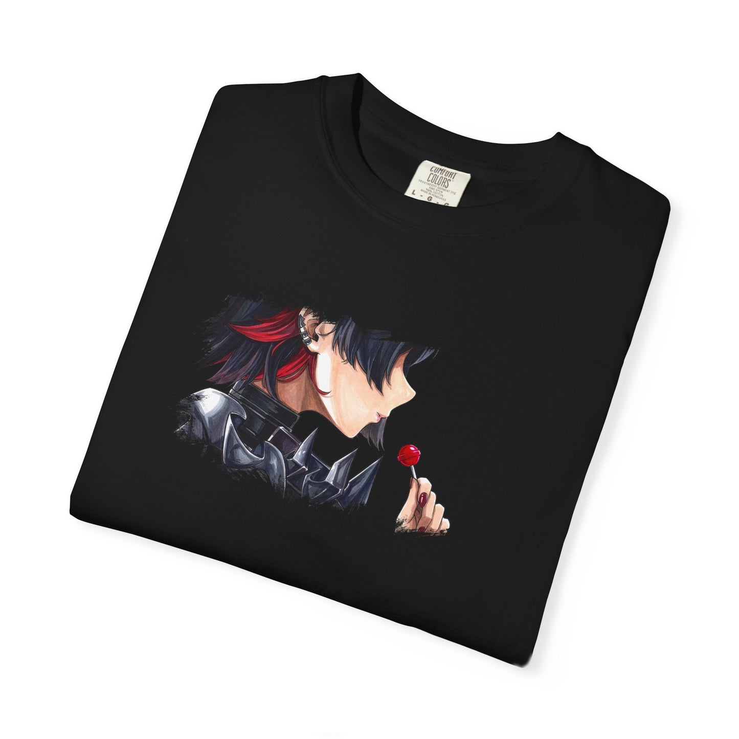 Ellen Joe ZZZ Sharp Scissors Ice Burst Portrait Premium T-Shirt