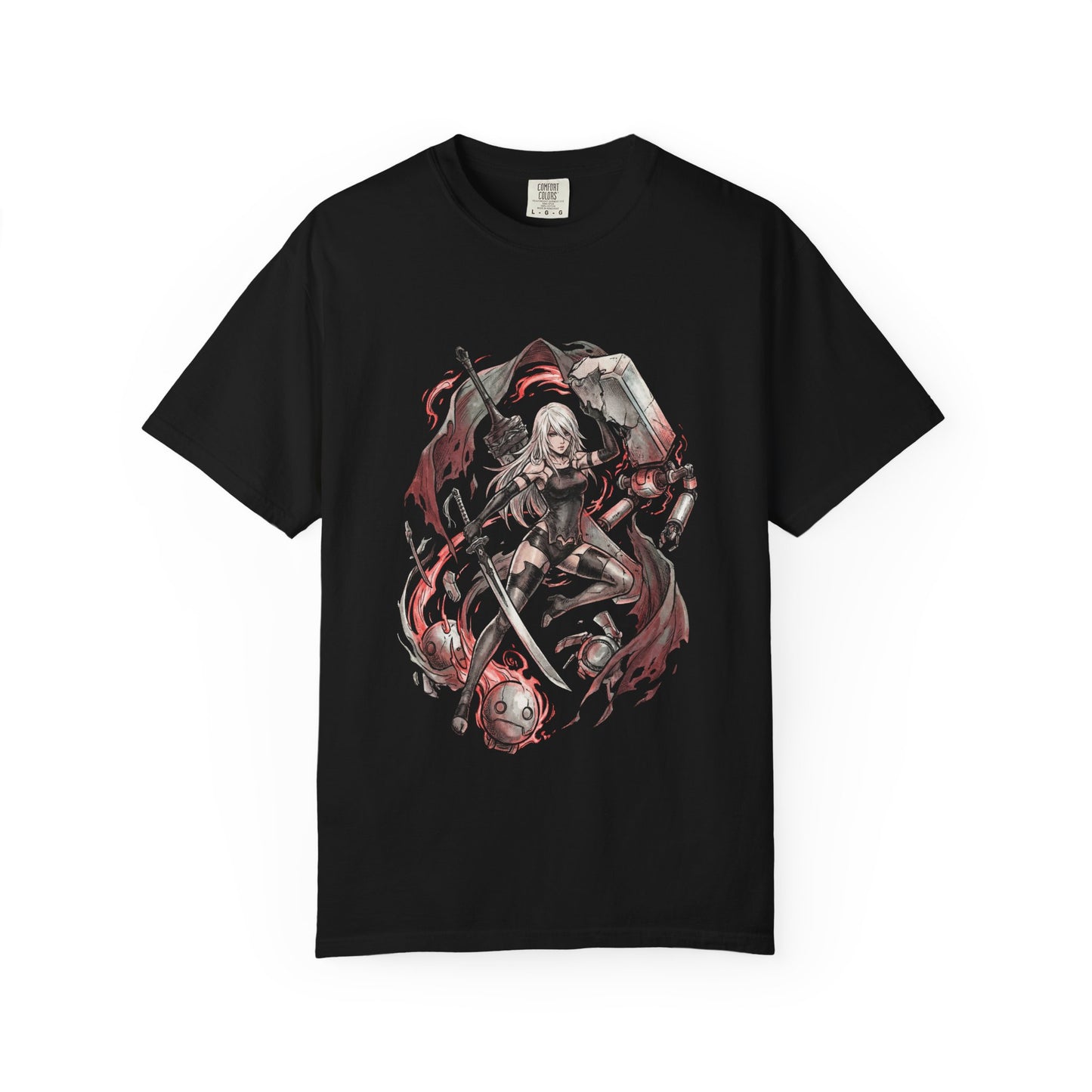 A2 YoRHa Type A No.2 Fan Art Portrait Premium T-Shirt