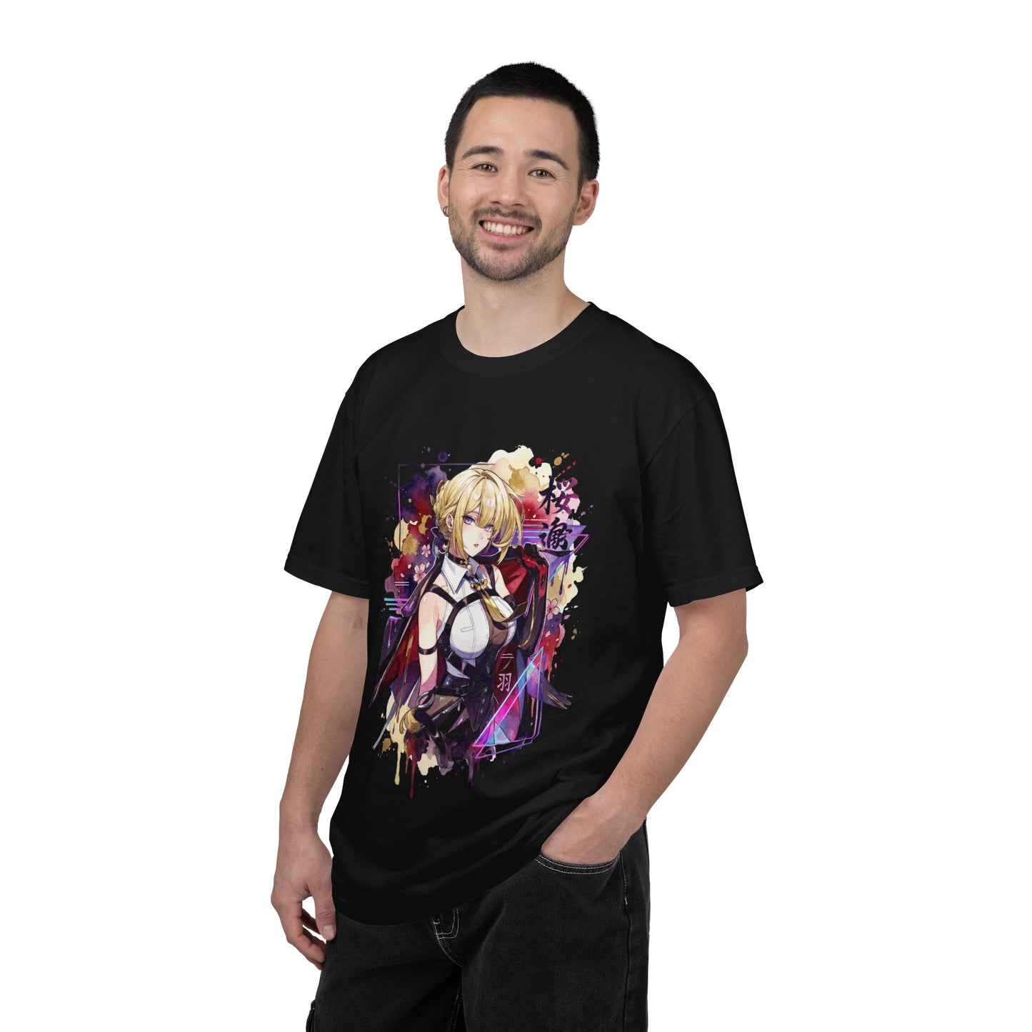 Evelyn Chevalier ZZZ Red Burning Tethers Portrait Premium T-Shirt