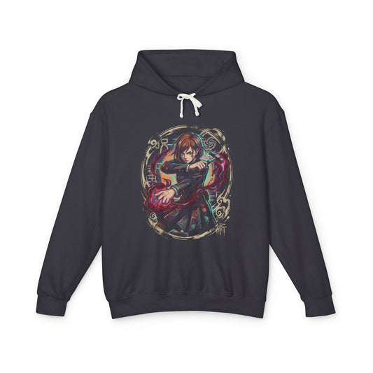 Jujutsu Kaisen Nobara Kugisaki Resonance Critical Hit Art Unisex Premium Hoodie