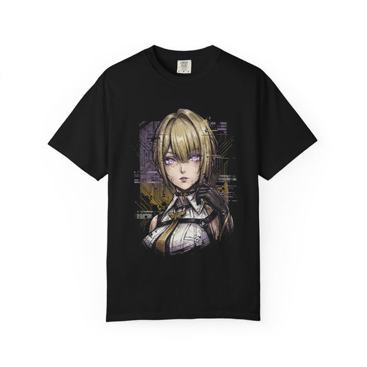 Evelyn Chevalier ZZZ Stars of Lyra Garrote Wires Portrait Premium T-Shirt