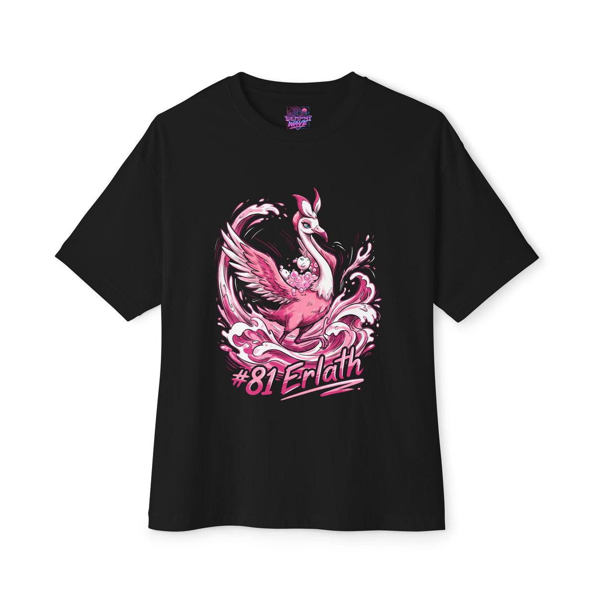 Erlath Aniimo Elemental Burst Creature Art - Oversized Premium Tee
