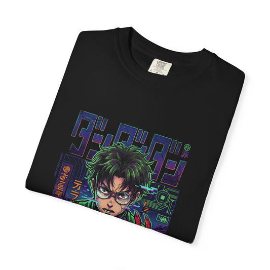 Okarun Dandadan Ghost Hunter Turbo Granny Design Premium T-Shirt
