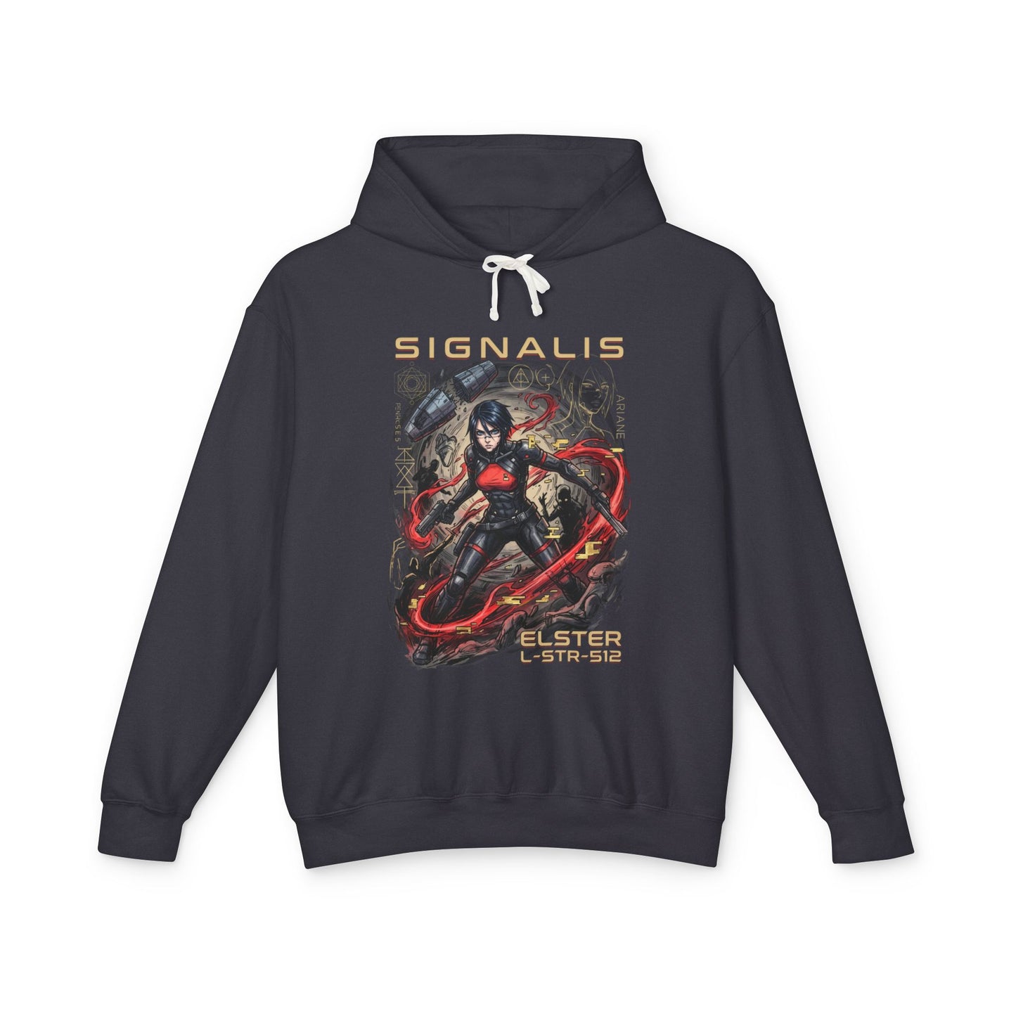 Signalis Retro Survival Horror Unique Aesthetic Design Unisex Premium Hoodie