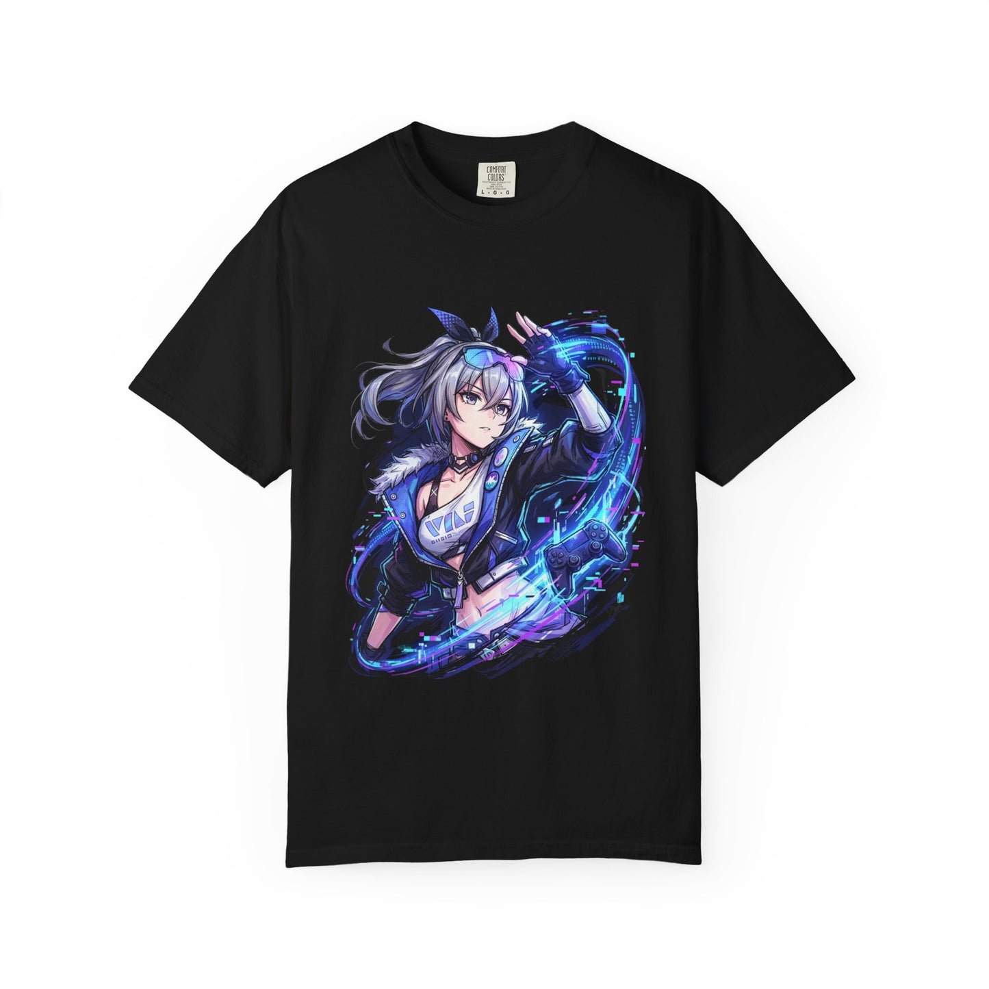 Silver Wolf HSR: Purple Hair Gaming Prodigy Icon Premium T-Shirt