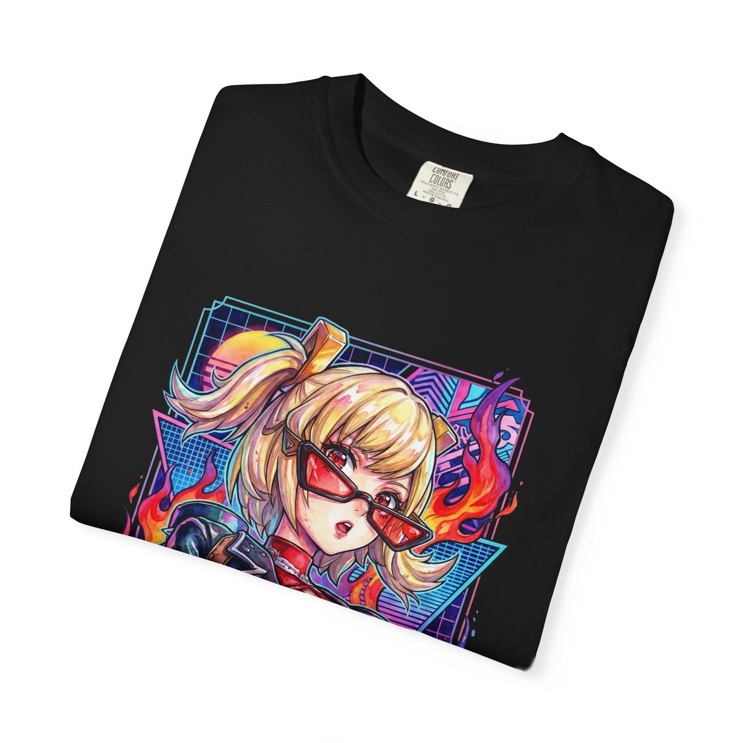 Zenless Zone Zero Burnice White Fire Anomaly Bartender Design Premium T-Shirt