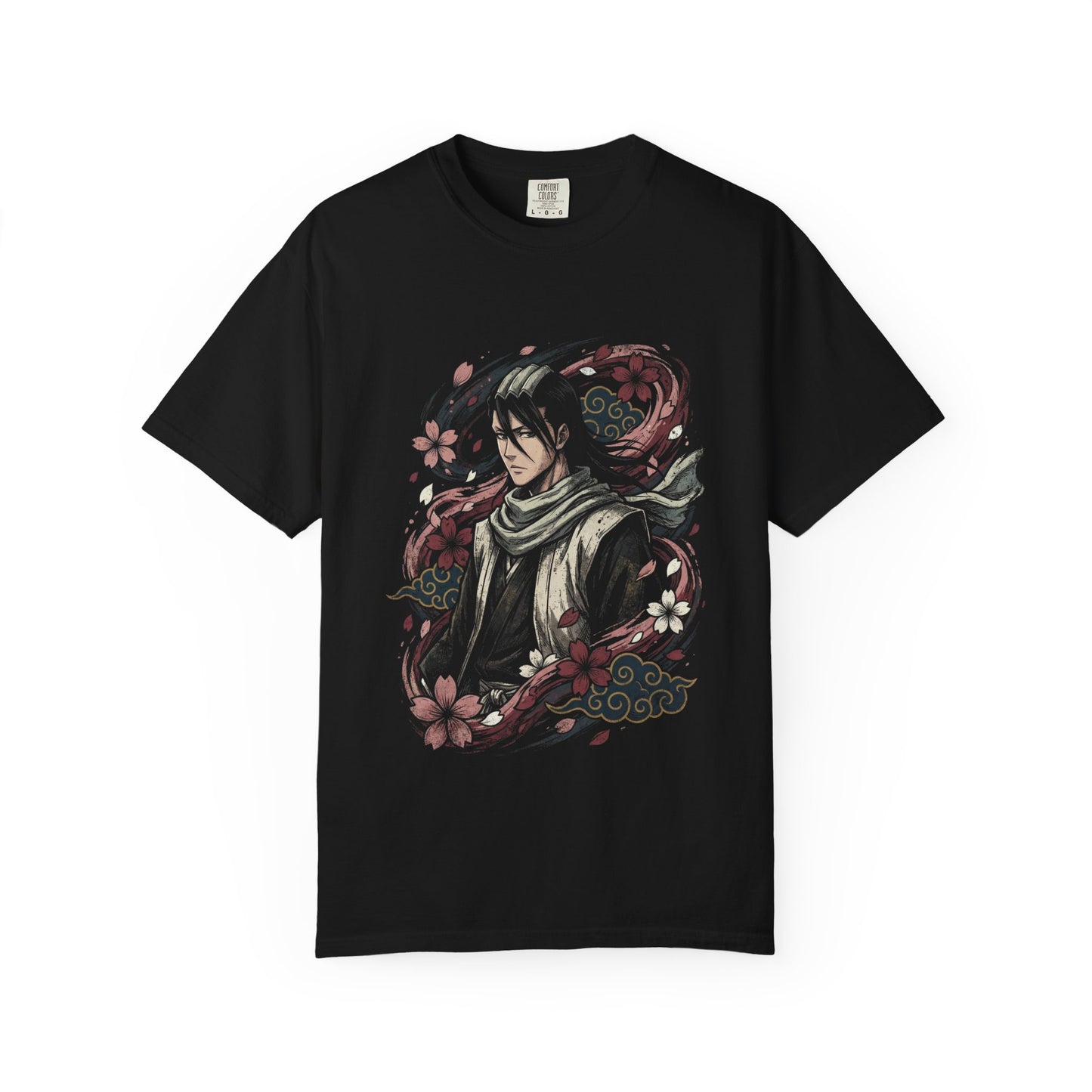Bleach Byakuya Kuchiki Noble Captain Senbonzakura Iconic Design Premium T-Shirt