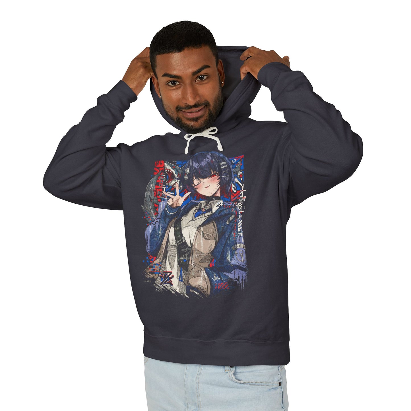 Zenless Zone Zero Ellen Joe Maid Combat Boots Design Unisex Premium Hoodie