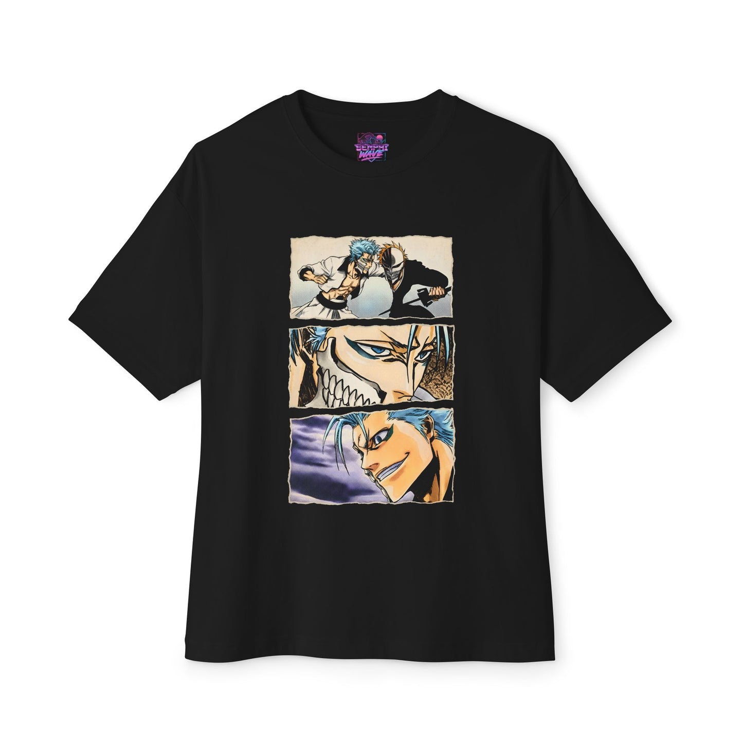 Grimmjow Bleach Dynamic Anime Character Tee - Oversized Premium Tee