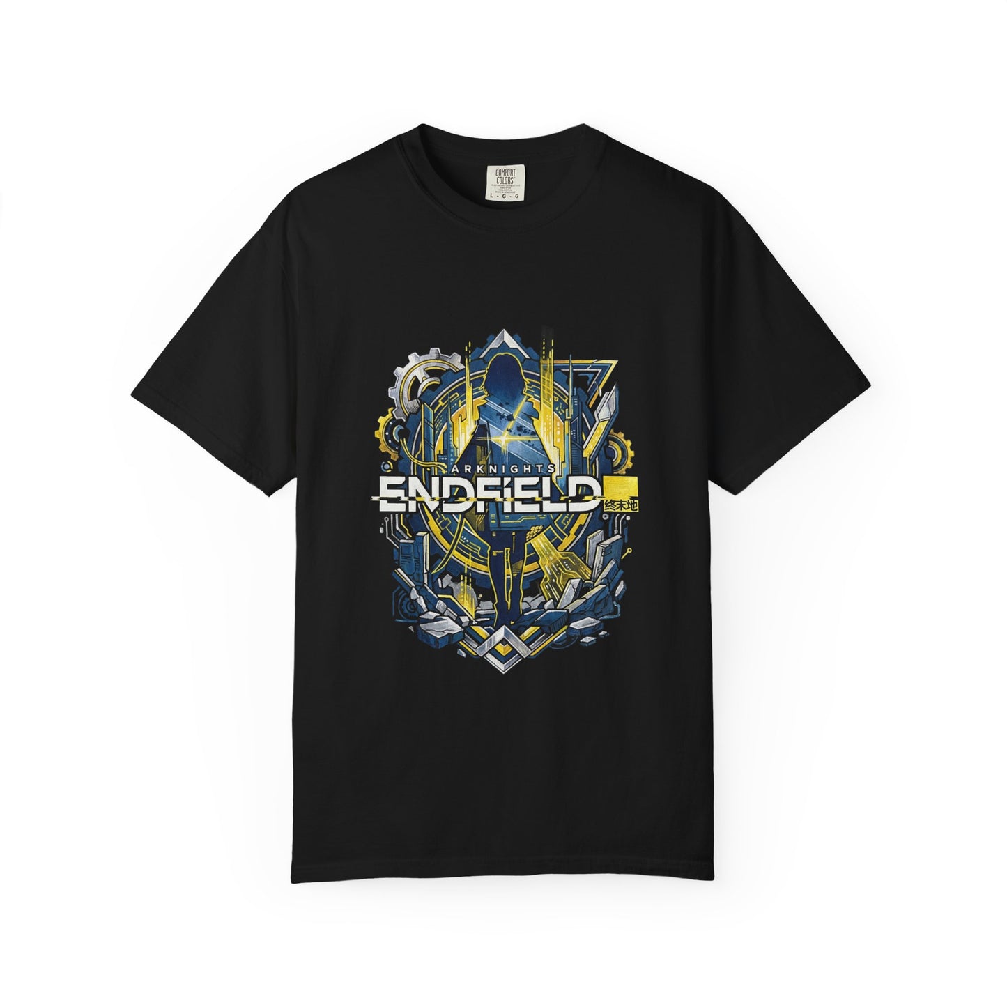 Factory Must Grow Arknights Endfield Meme Design Pixel Art Factory Automation Endless Premium T-Shirt