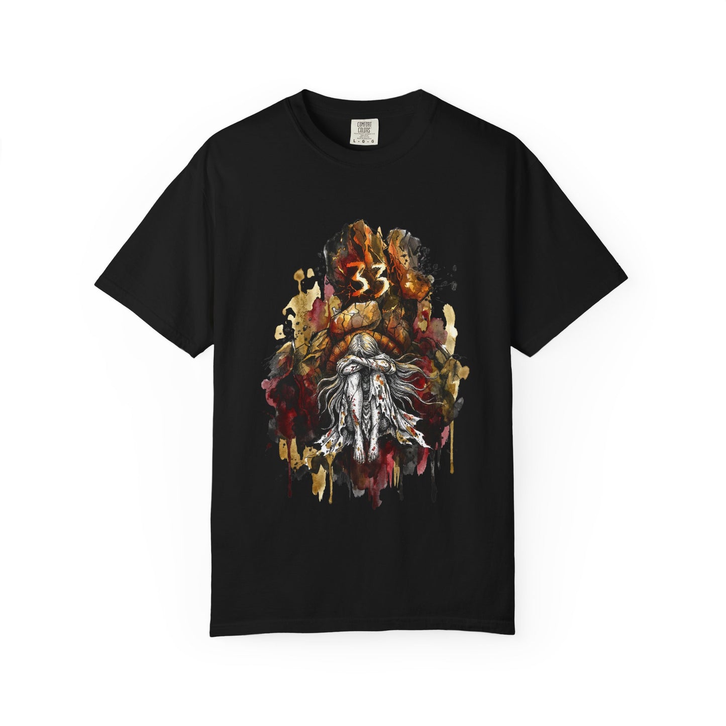 Clair Obscur Paintress Gommage Curse Retro Pixel Design Premium T-Shirt