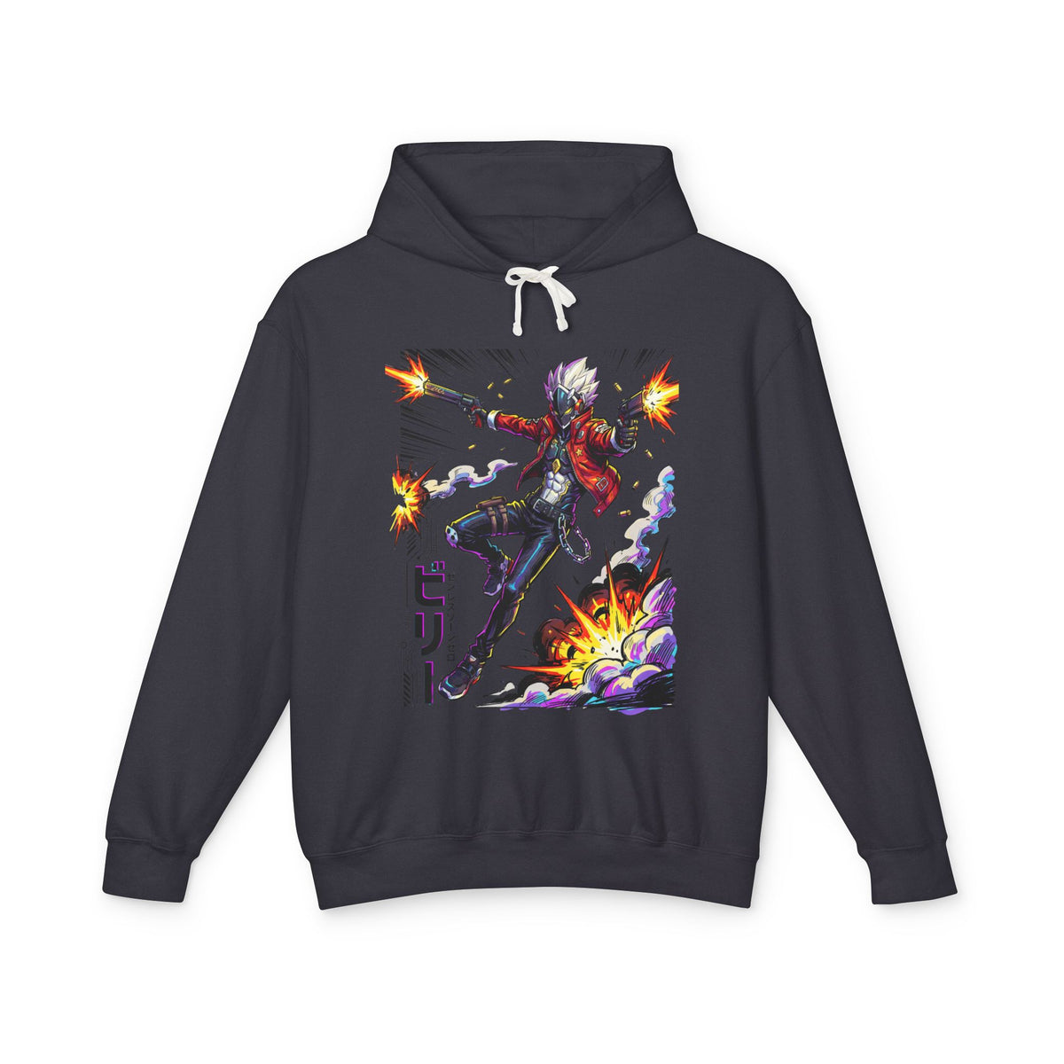 Zenless Zone Zero Billy Kid Explosion Dual Revolvers Fan Art Hoodie