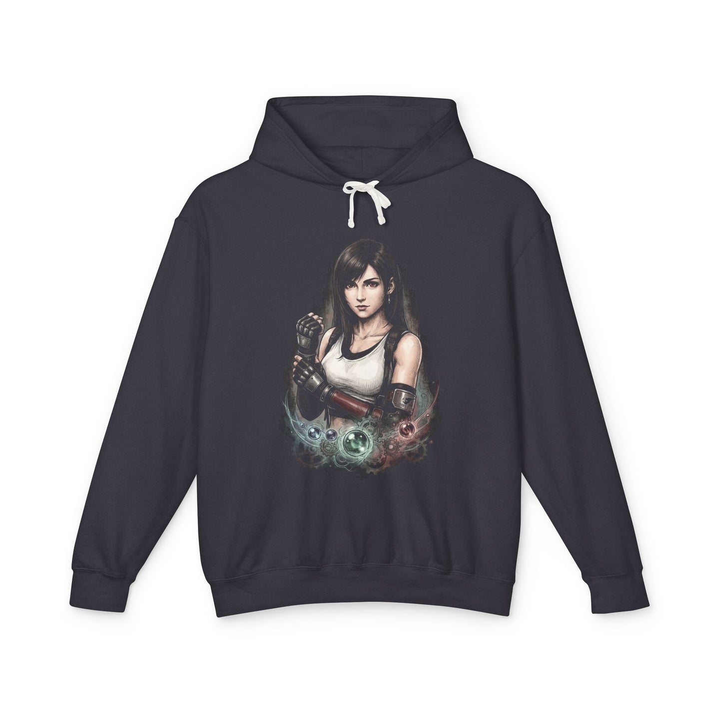 Final Fantasy 7 Tifa Lockhart Martial Arts Mastery Design Unisex Premium Hoodie