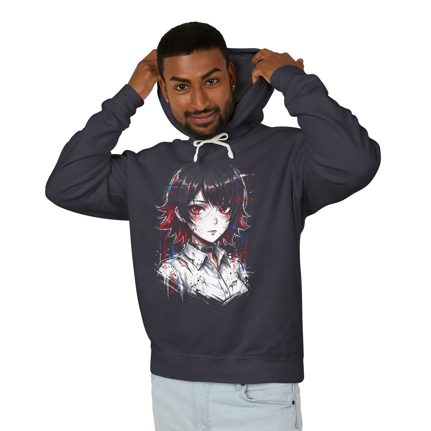 Zenless Zone Zero Ellen Joe Red Eyes Laid Back Maid Art Unisex Premium Hoodie