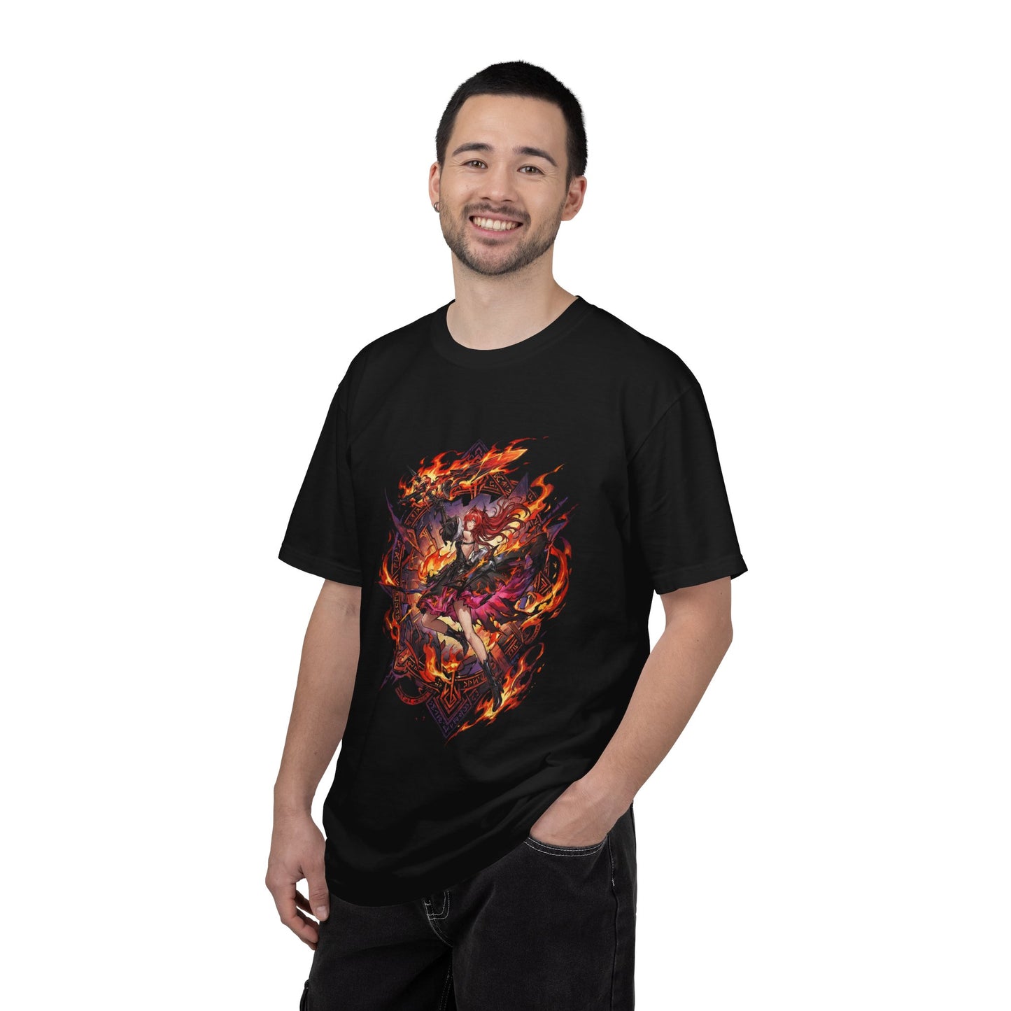Laevatein Arknights Endfield Flame Keeper Stone Lion Grace Premium T-Shirt