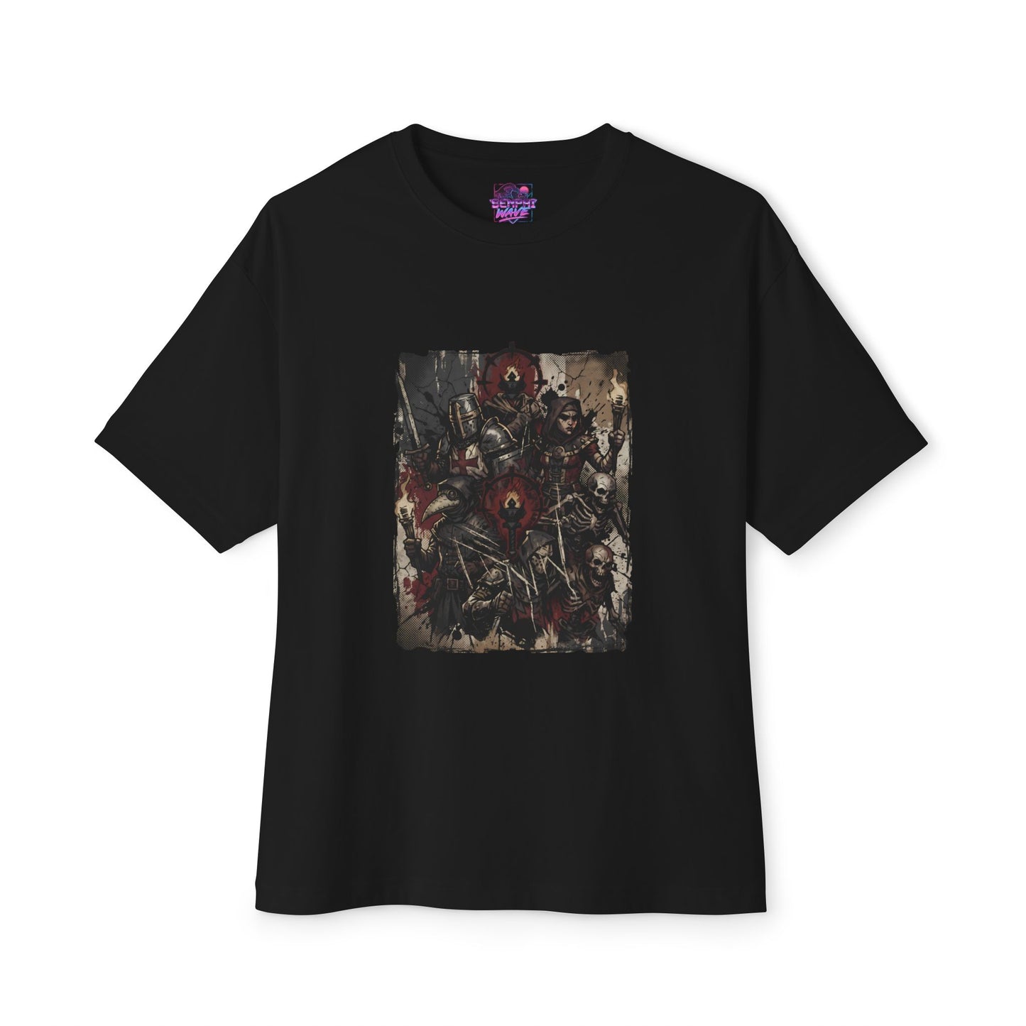 Darkest Dungeon: “We Are the Flame” Hamlet Theme Premium Oversized Unisex T-Shirt