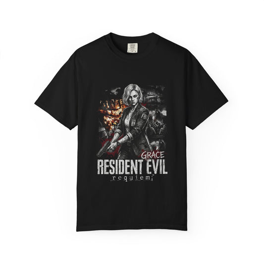 Resident Evil Requiem Grace Ashcroft Shy Deductive Reasoning Icon Premium T-Shirt