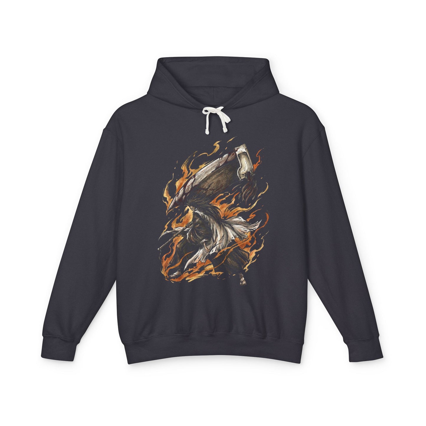 Kenpachi Zaraki Bleach Battle Hungry Captain Icon Unisex Premium Hoodie