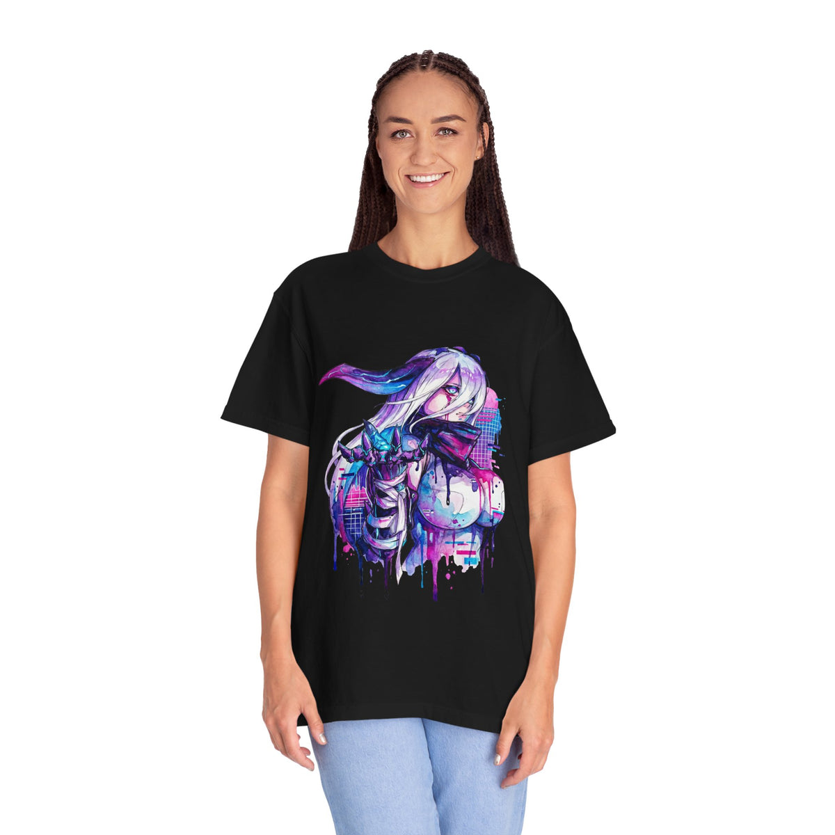 Narja Entity Code NA-02 Replica Chaos Zero Nightmare Fan Illustration Premium T-Shirt