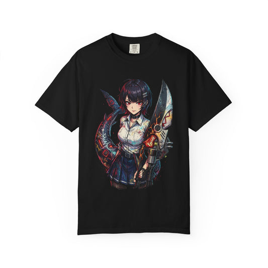Ellen Joe ZZZ Shark Tail Scissors Maid Outfit Art Premium T-Shirt