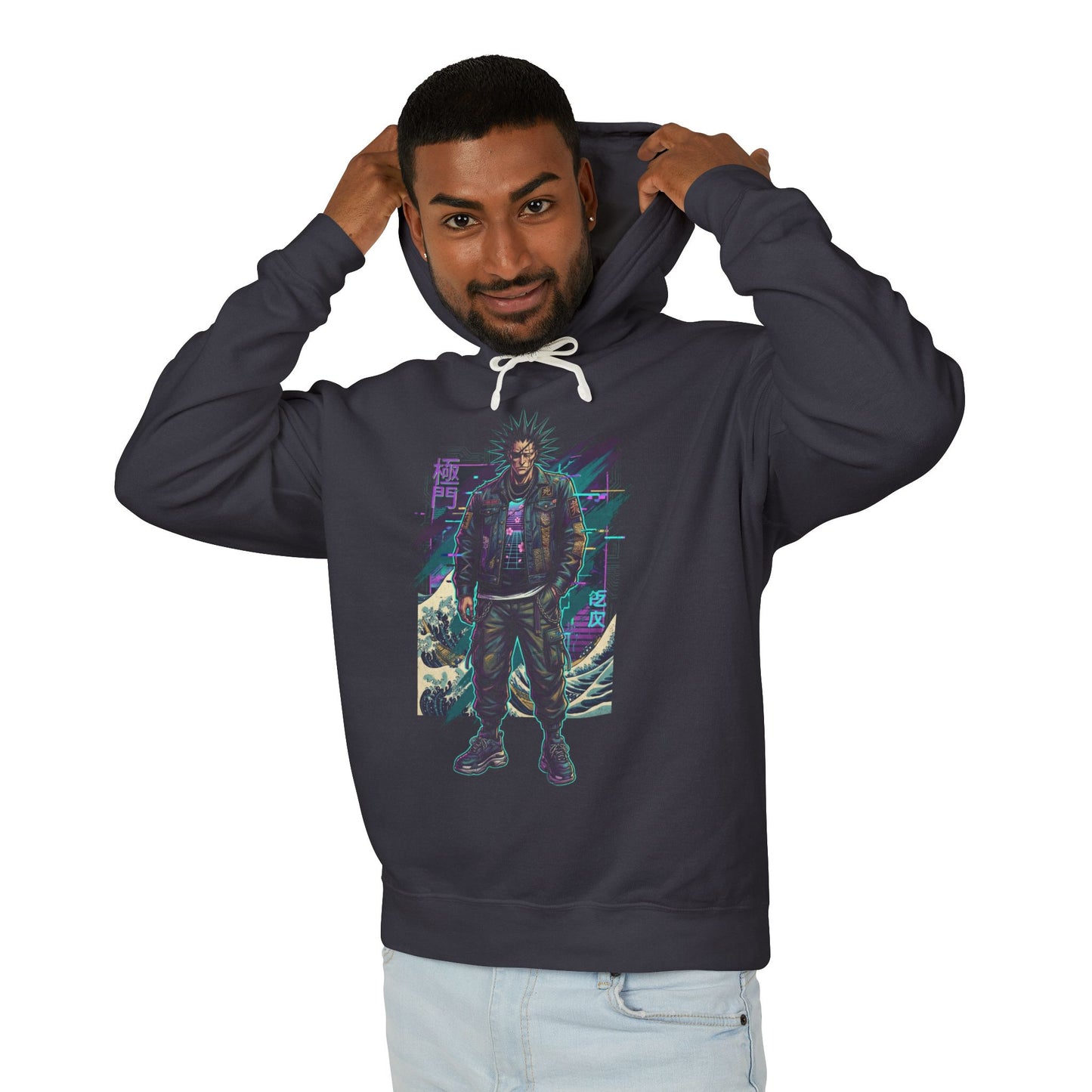 Zaraki Kenpachi Bleach Sword Only Fighter Design Unisex Premium Hoodie