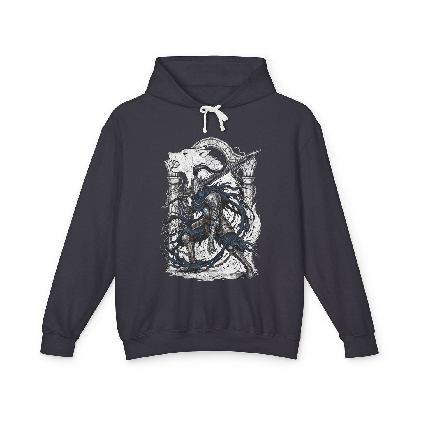 Dark Souls Artorias Wolf Companion Sif Design Unisex Premium Hoodie