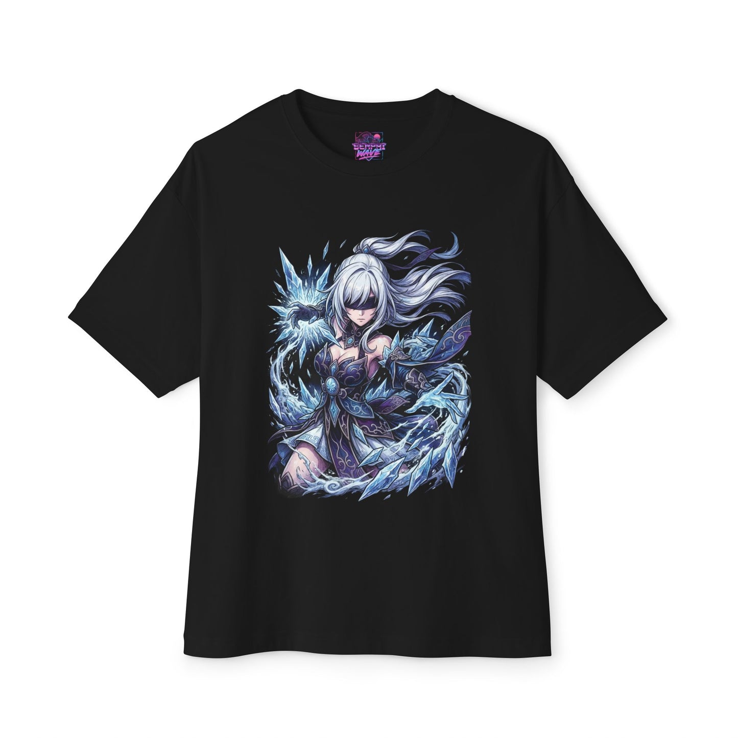 Jingliu HSR: Syzygy Stacks & HP Drain Power Premium Oversized Unisex T-Shirt