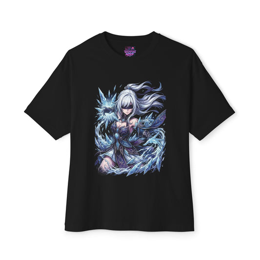 Jingliu HSR: Syzygy Stacks & HP Drain Power Premium Oversized Unisex T-Shirt