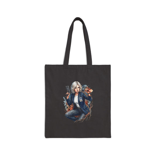 Resident Evil Requiem Grace Ashcroft Flashlight Pistol Crouch Tote Bag