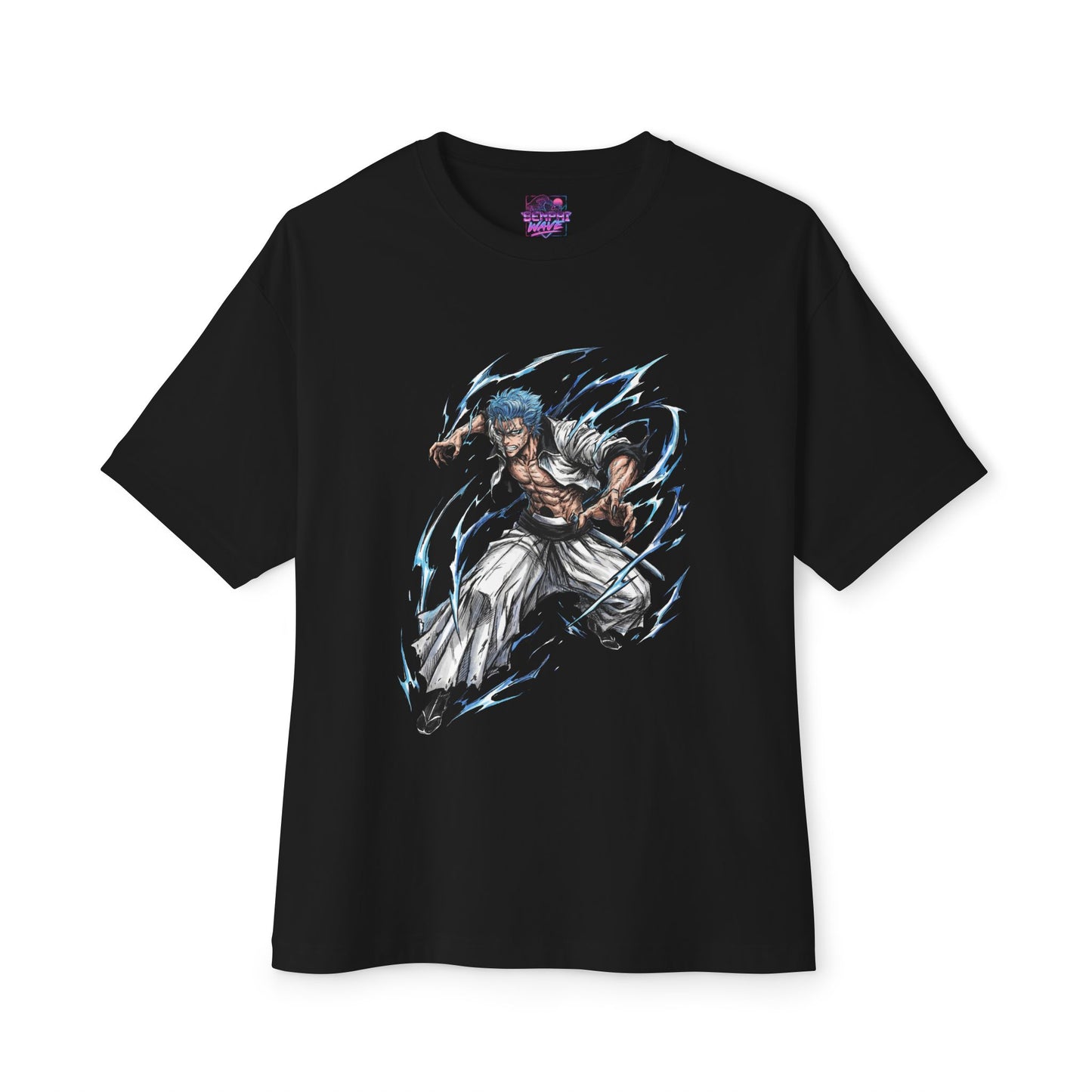 Grimmjow Jaegerjaquez Bleach 6th Espada Fan Art Premium Oversized Unisex T-Shirt
