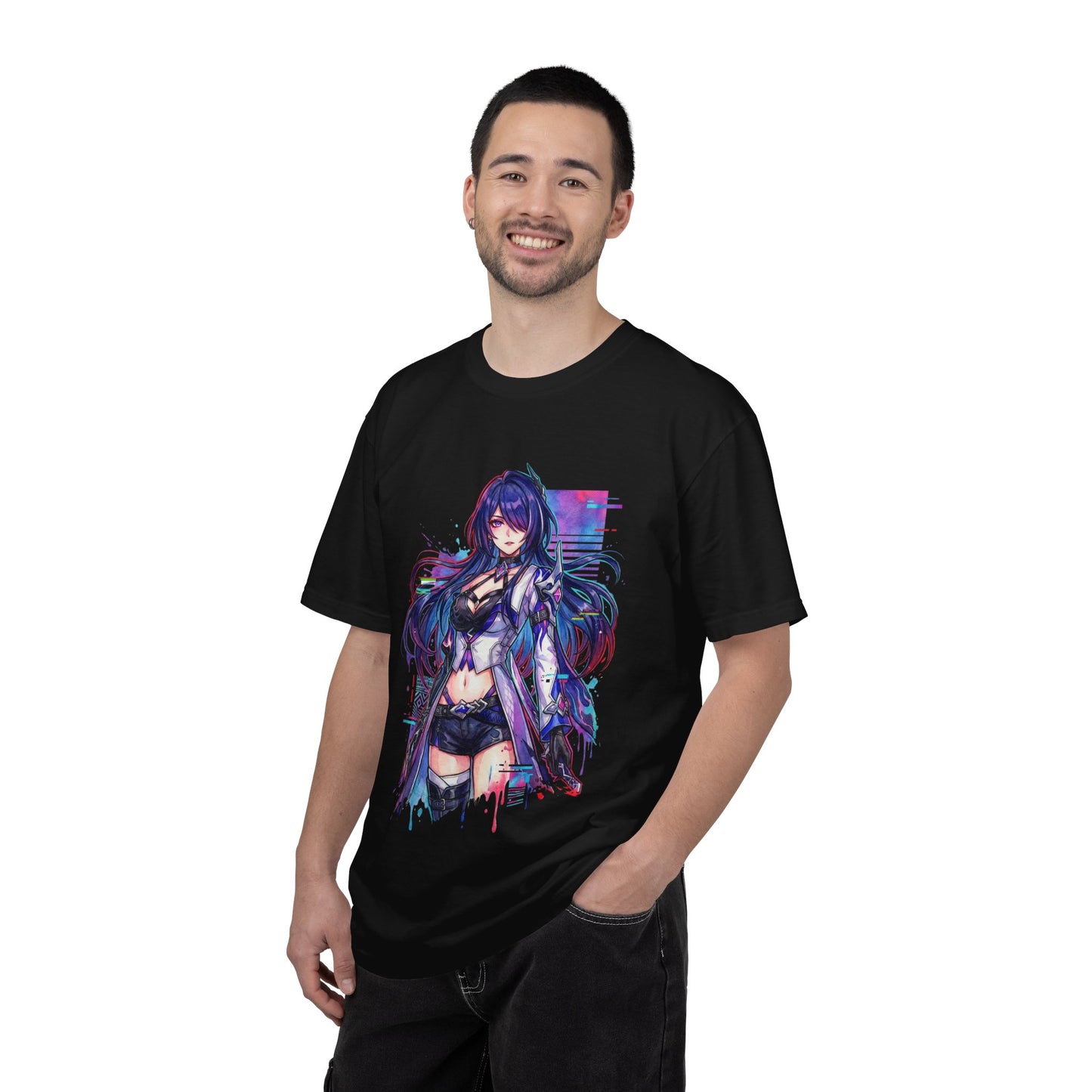 Acheron HSR Galaxy Ranger Black Red Coat Melancholic Icon Premium T-Shirt