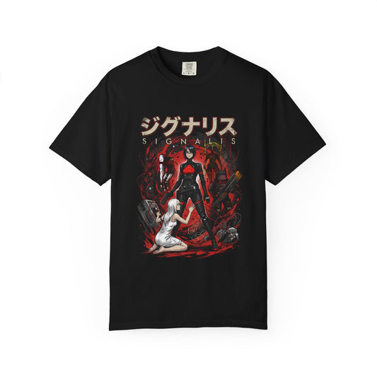 Signalis Eusan Nation Propaganda Surveillance Dystopia Art Premium T-Shirt