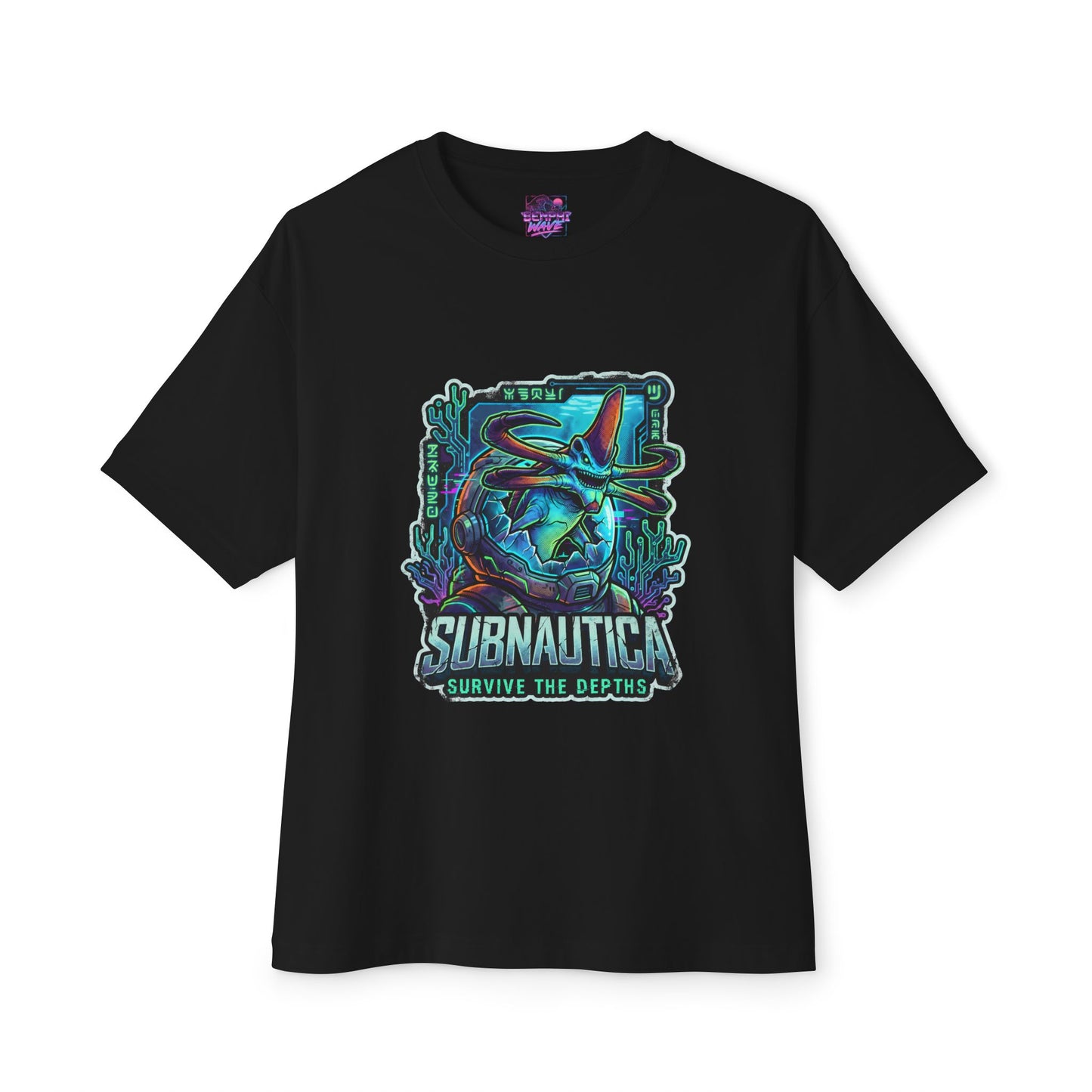 Subnautica: Planet 4546B Alien Ocean World Premium Oversized Unisex T-Shirt